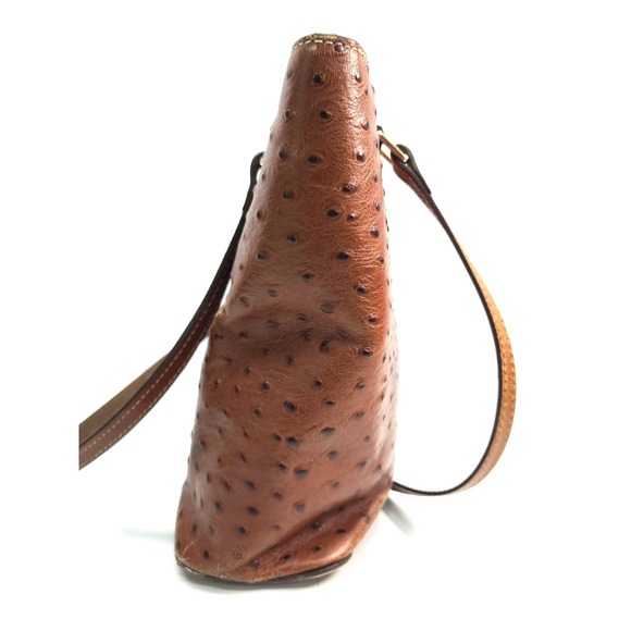 Dooney and Bourke Lexington Ostrich Embossed Leather